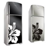 Adesivo Floral de Geladeira (60cmX60cm)