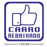 Adesivo Curtir Carro Rebaixado [Frete Grátis]