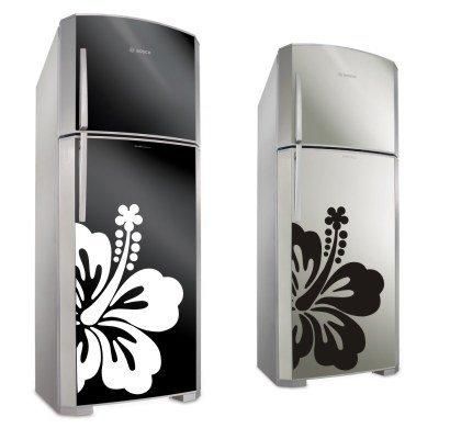 Adesivo Floral de Geladeira (60cmX60cm)